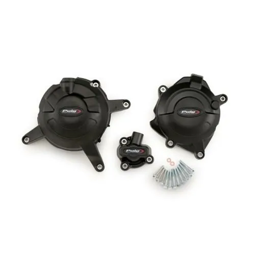 PUIG engine crankcase protection YAMAHA YZF-R125  / YZF-R3 / MT-125 / 2016 2024 ref 21258