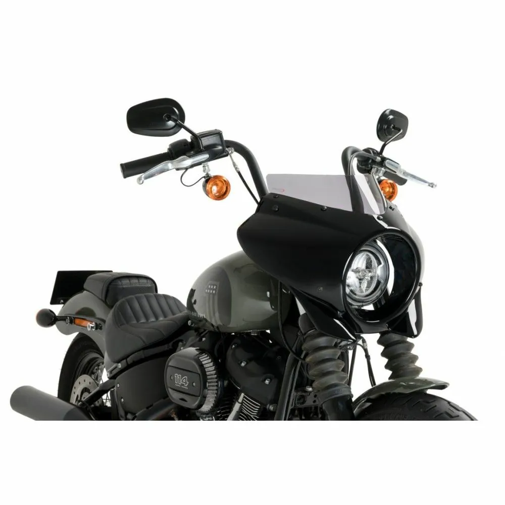PUIG MIRAGE SPORT semi fairing HARLEY DAVIDSON SOFTAIL STREET BOB / 2021 2026 - 21331