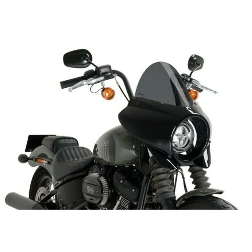 PUIG semi-carénage MIRAGE TOURING HARLEY DAVIDSON SOFTAIL STREET BOB / 2021 2026 - 21332