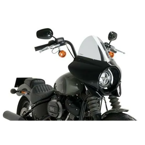 PUIG MIRAGE TOURING semi fairing MIRAGE TOURING HARLEY DAVIDSON SOFTAIL STREET BOB / 2021 2026 - 21332