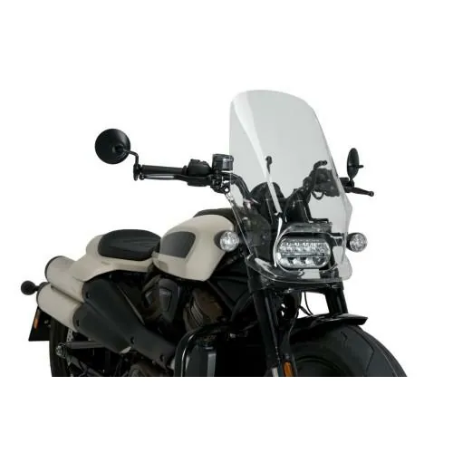 PUIG windshield NEW GENERATION Touring HARLEY DAVIDSON SPORTSTER S RH 1250 S / 2021 2026 - 21322
