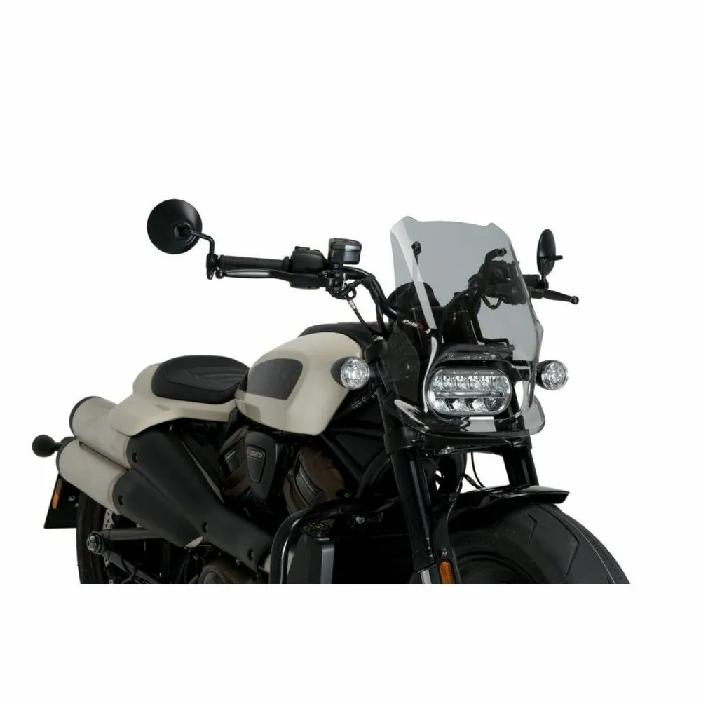 PUIG NEW GENERATION SPORT wind shield HARLEY DAVIDSON SPORTSTER S RH 1250 S / 2021 2026 - 21321