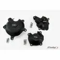 PUIG cache protection carters moteur Track Championship KAWASAKI ZX-6R NINJA / 636 / 2009 2025 ref 21513
