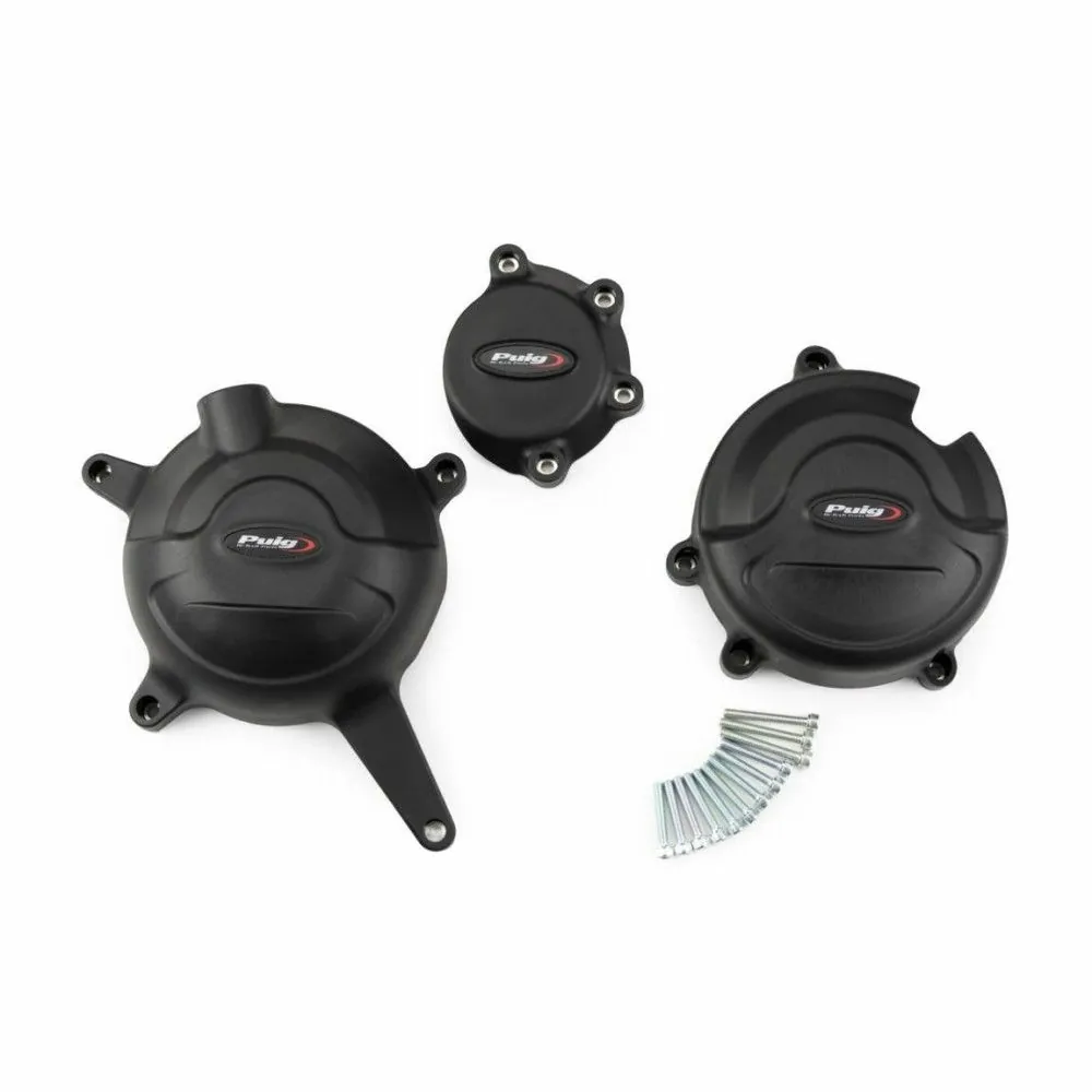 PUIG cache protection carters moteur Track Championship HONDA CB 500 F / X / R / NX / CBR / 2022 2026 - 21648