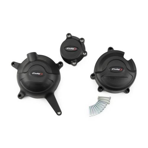 PUIG cache protection carters moteur Track Championship HONDA CB 500 F / X / R / NX / CBR / 2022 2026 - 21648