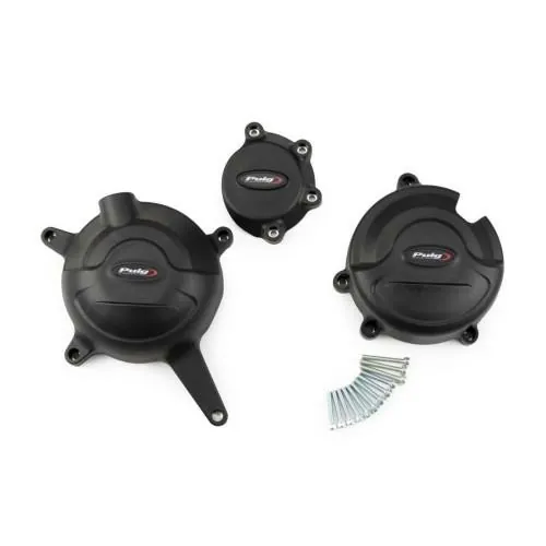 PUIG cache protection carters moteur Track Championship HONDA CB 500 F / X / R / NX / CBR / 2022 2026 - 21648