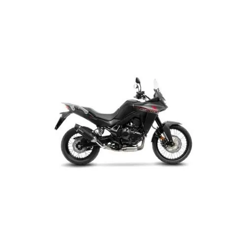 LEOVINCE HONDA TRANSALP 750 / 2023 2025 LV ONE EVO INOX BLACK pot échappement EURO5+ - 14440EB