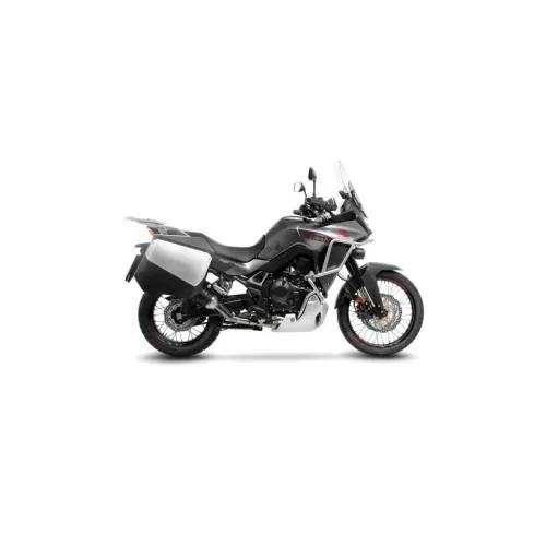 LEOVINCE HONDA TRANSALP 750 / 2023 2025 LV ONE EVO INOX BLACK pot échappement EURO5+ - 14440EB