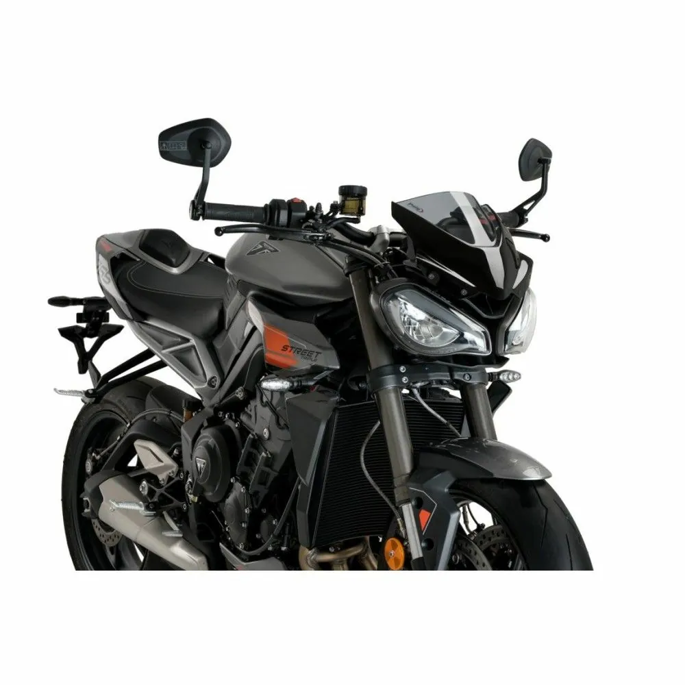 PUIG NEW GENERATION SPORT windshield TRIUMPH STREET TRIPLE 765 R  / RS / 2023 2025 ref 21592