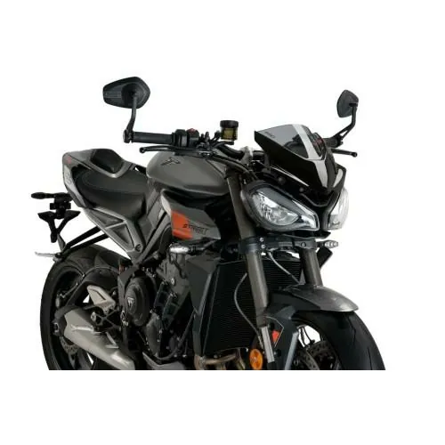 PUIG NEW GENERATION SPORT windshield TRIUMPH STREET TRIPLE 765 R  / RS / 2023 2025 ref 21592