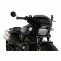 PUIG FURY SPORT semi-carénage noir brillant HARLEY DAVIDSON SPORTSTER S RH1250S / 2021 2026 - 21325