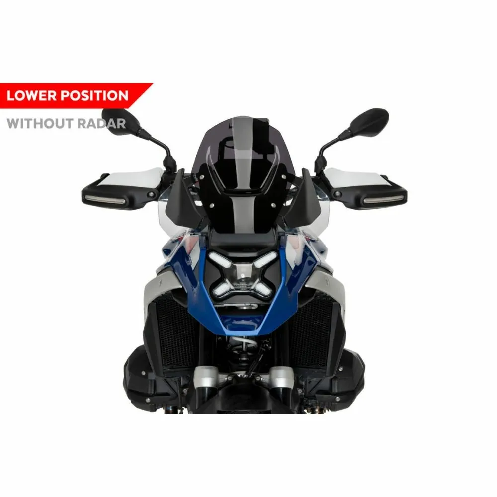 PUIG Bulle sport BMW R1300GS (sans radar) / TRIPLE BLACK / TROPHY / 2023 2026 - 21839