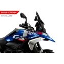 PUIG sport Screen BMW R1300GS (whit radar) / TRIPLE BLACK / TROPHY / 2023 2025 ref 21794