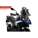 PUIG sport Screen BMW R1300GS (whit radar) / TRIPLE BLACK / TROPHY / 2023 2025 ref 21794
