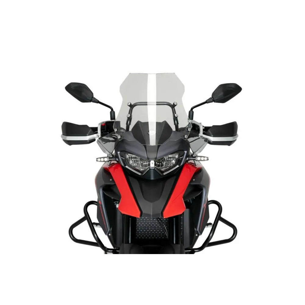 PUIG Déflecteur bulle frontale extended QJ SRT 550 / 700 / ON ROAD / X TRAIL / 2023 2026 - 21772
