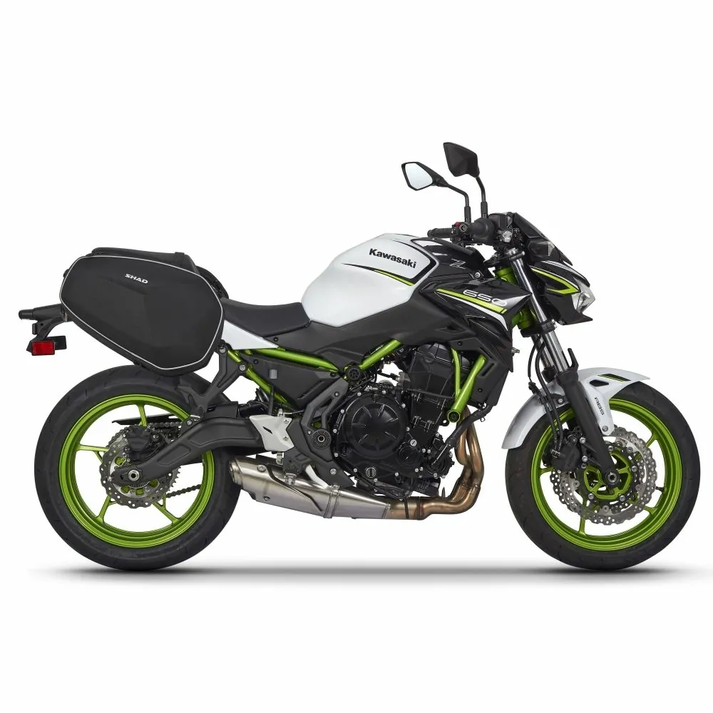 SHAD SR - support sacoches cavalières KAWASAKI Z650 / NINJA 650 / 2016 2026 - K0Z667SE