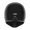 NOX casque intégral cross vintage moto scooter SEVENTY noir brillant