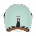 NOX casque jet vintage moto scooter HERITAGE vert d'eau