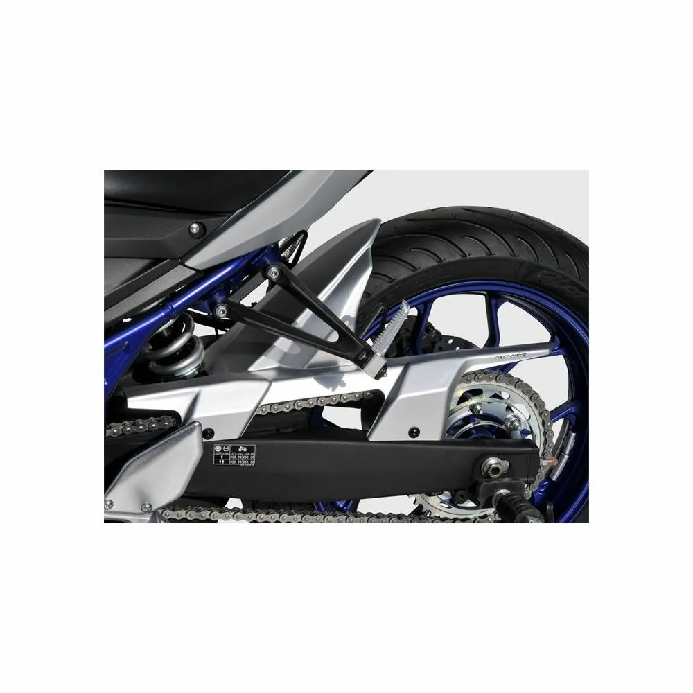 Garde boue AR ERMAX brut à peindre pour Yamaha MT03 2016 2019 