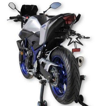 Garde boue AR ERMAX brut à peindre pour Yamaha MT03 2016 2019 