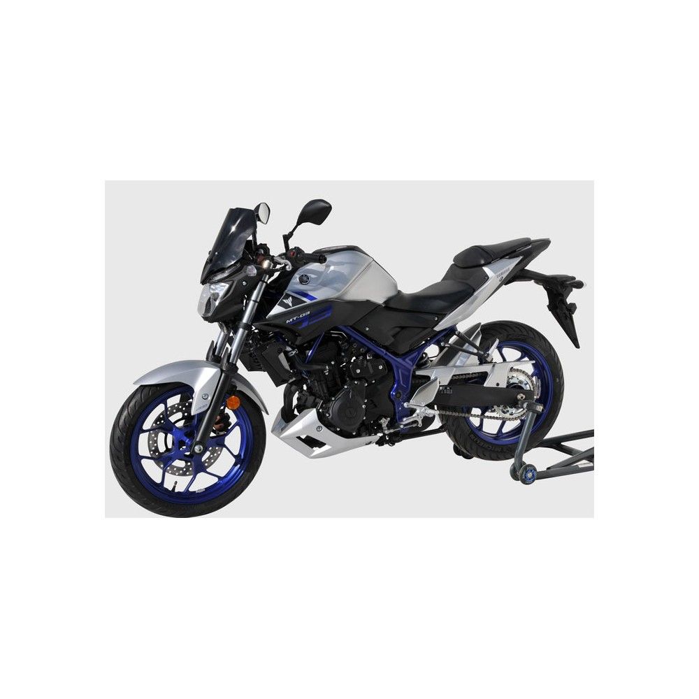 Garde boue AR ERMAX brut à peindre pour Yamaha MT03 2016 2019 