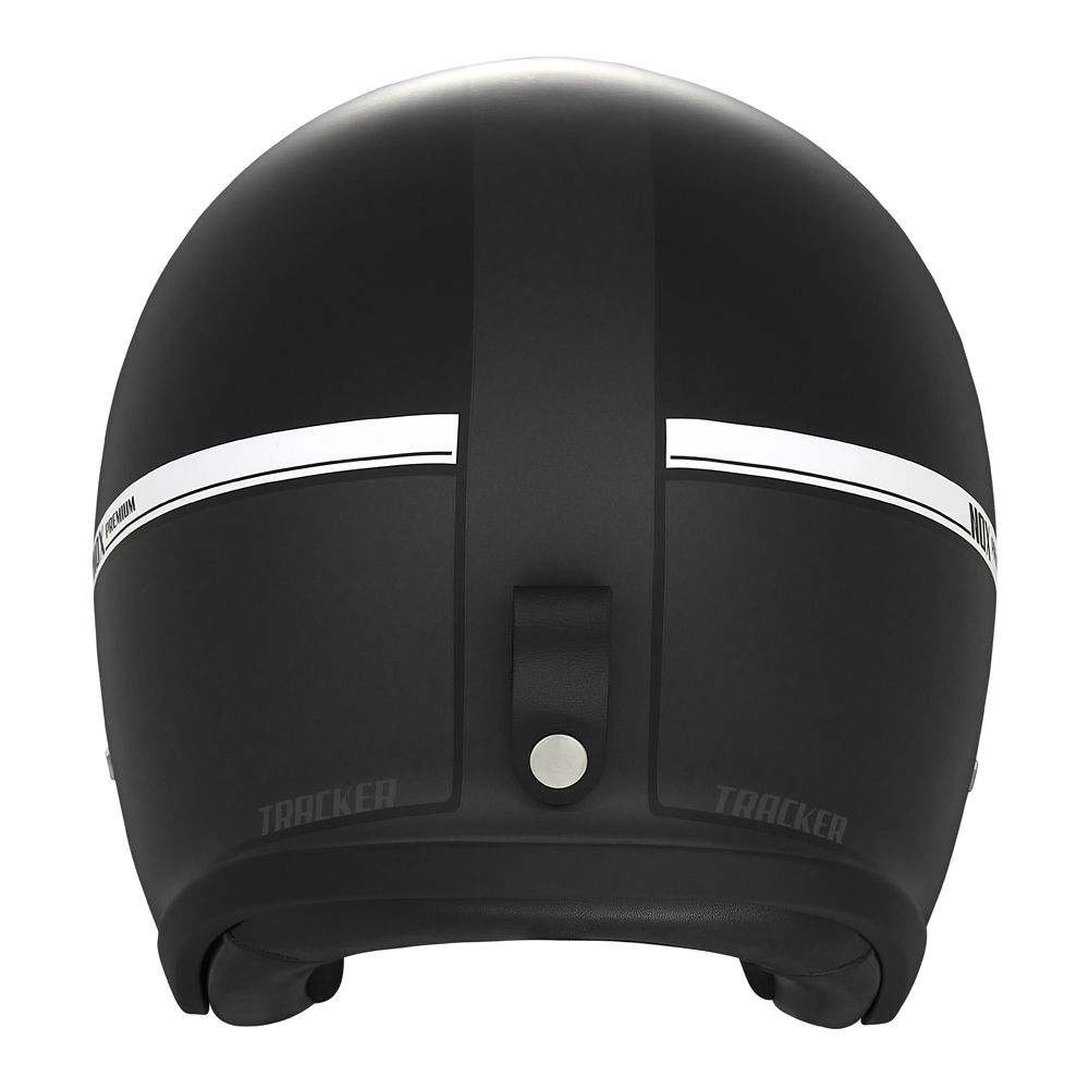 NOX vintage jet helmet moto scooter NEXT matt black / titanium