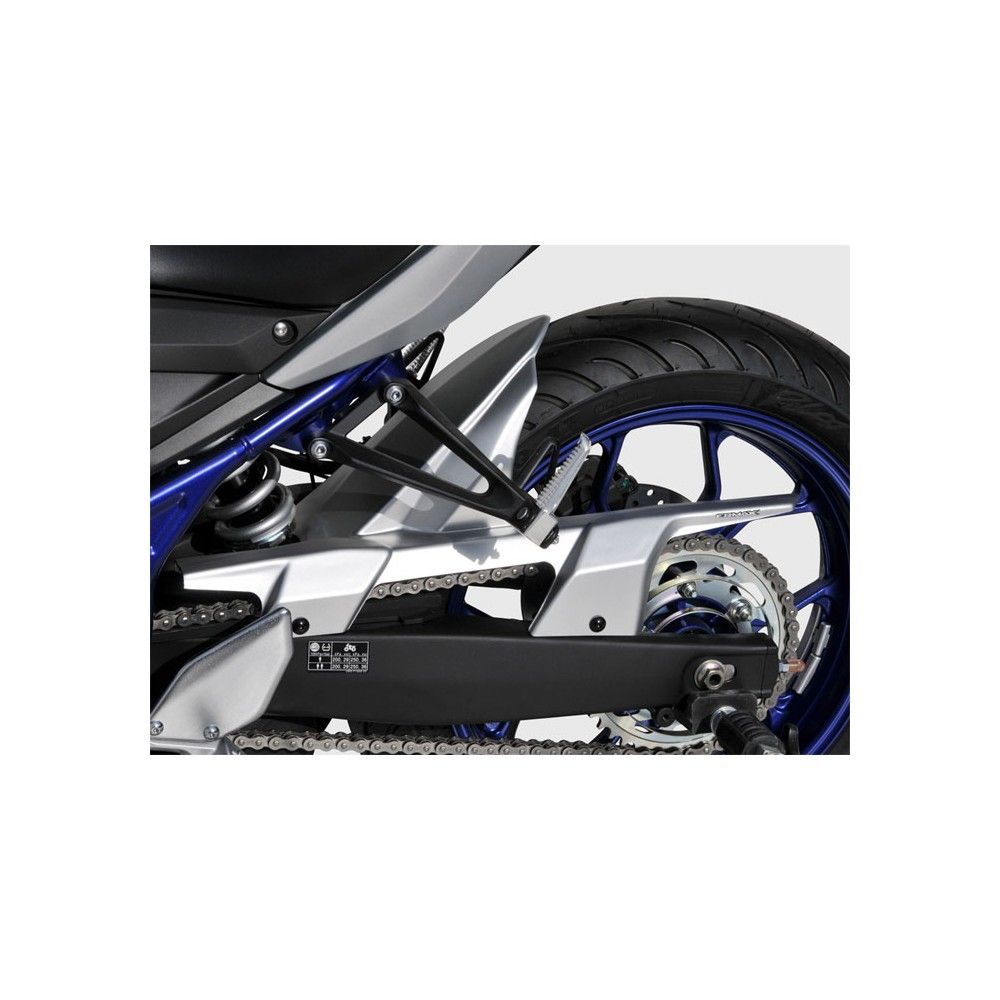 Garde boue AR ERMAX peint pour Yamaha MT03 2016 2019 