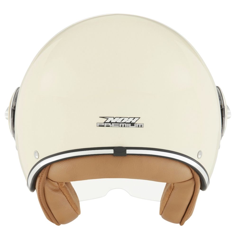 NOX vintage jet helmet moto scooter IDOL cream