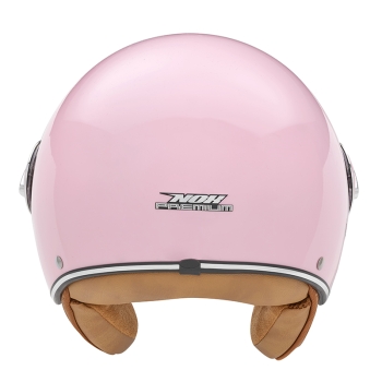 NOX vintage jet helmet moto scooter IDOL gloss pink