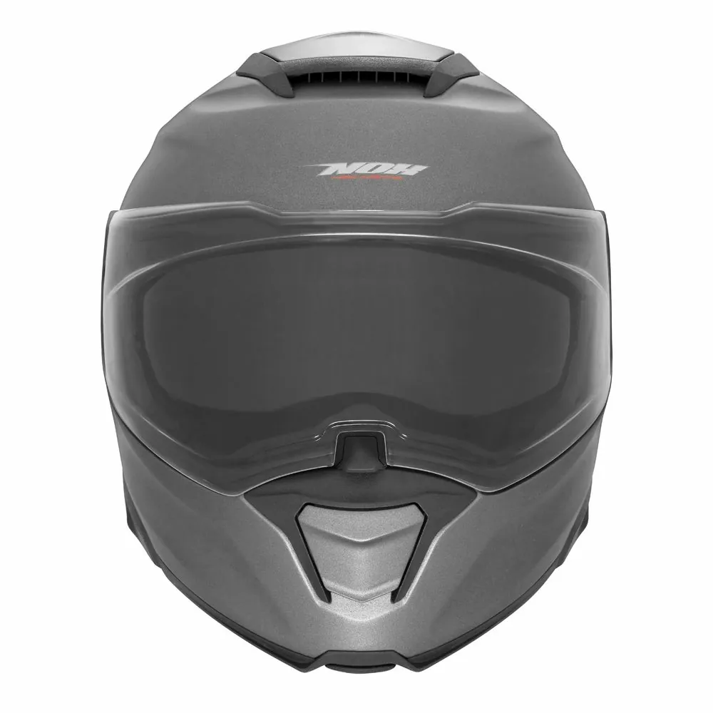 NOX casque modulable moto scooter N967 SYNCHRO noir mat  / titane