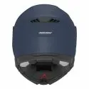 NOX casque modulable moto scooter N967 bleu métallisé