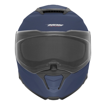 NOX modular helmet moto scooter N967 metallic blue