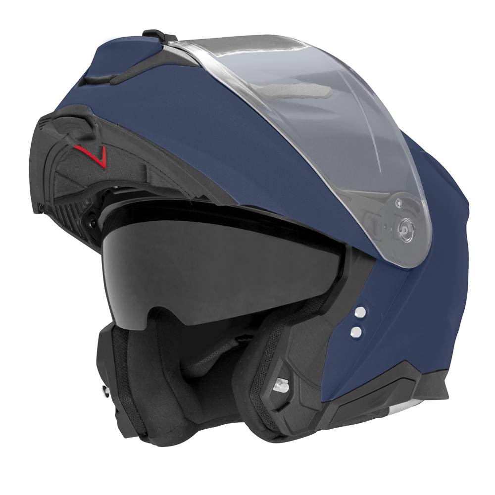 NOX modular helmet moto scooter N967 metallic blue