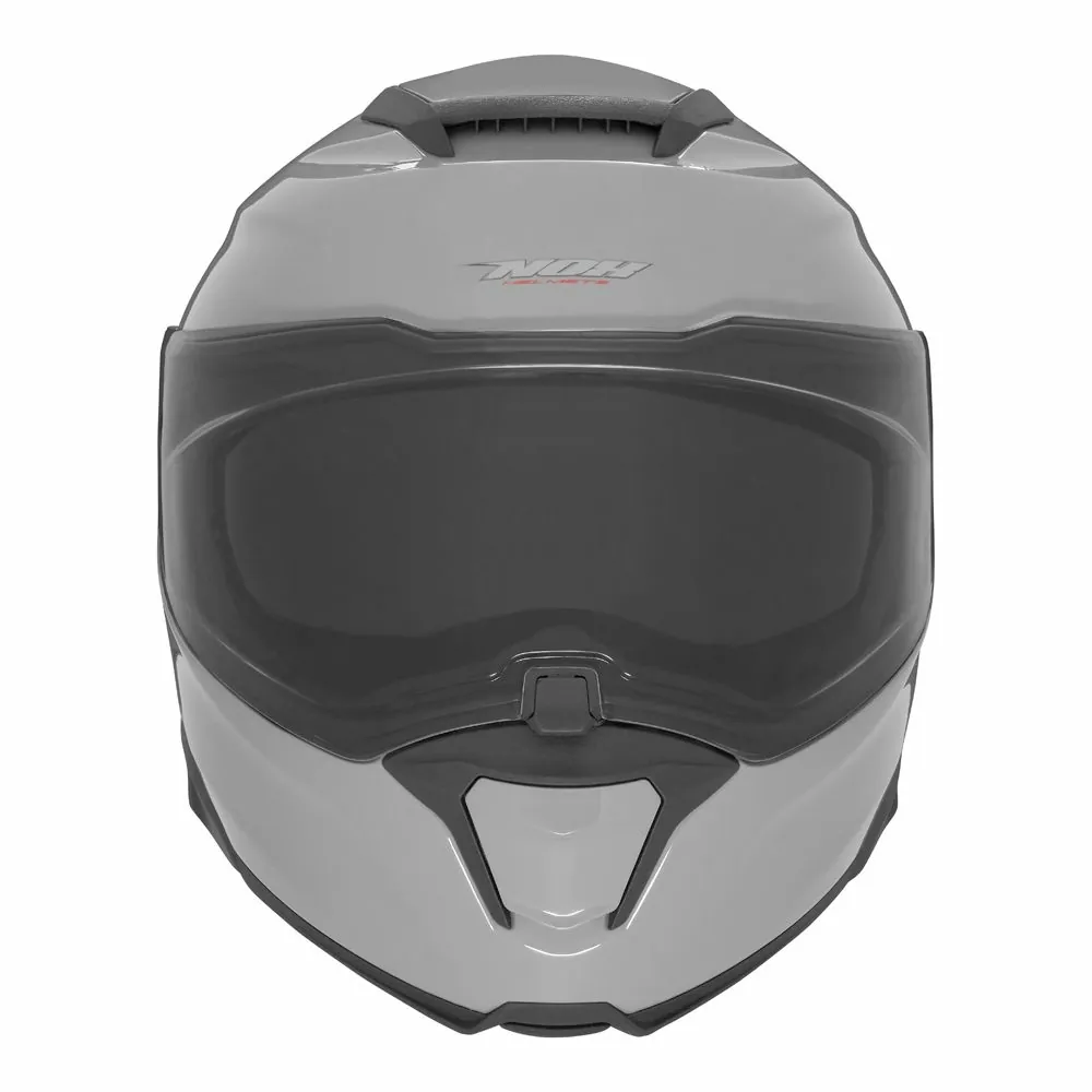 NOX casque modulable moto scooter N967 bleu métallisé