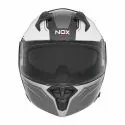 NOX modular helmet moto scooter N967 white / red