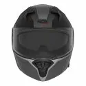 NOX modular helmet moto scooter N968 TOMAK matt black / red