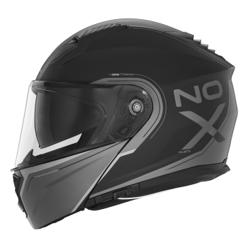 NOX modular helmet moto scooter N968 TOMAK matt black / titanium