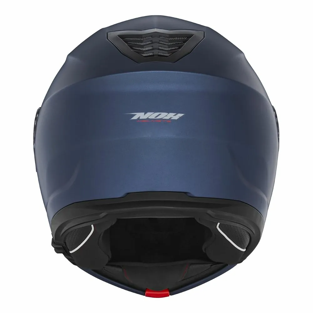 NOX modular helmet moto scooter N968 matt blue metallic