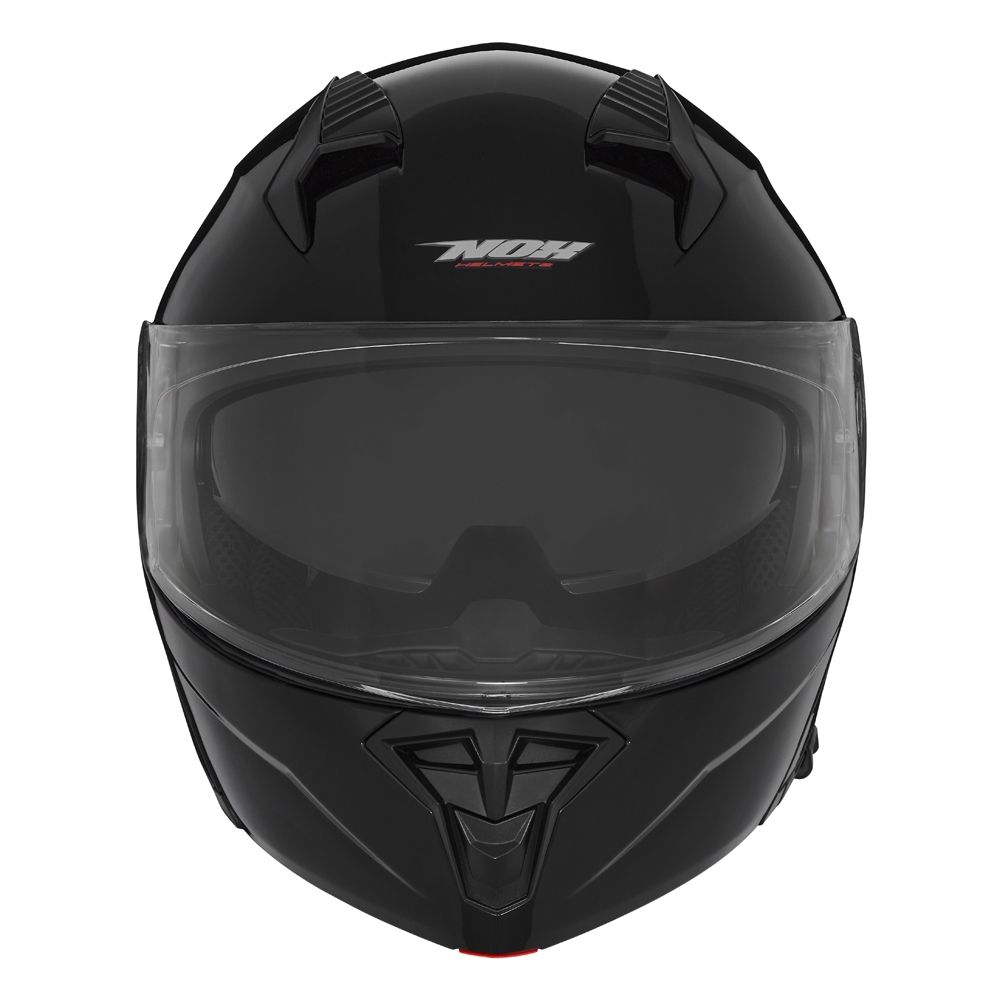 NOX casque modulable moto scooter N968 noir brillant