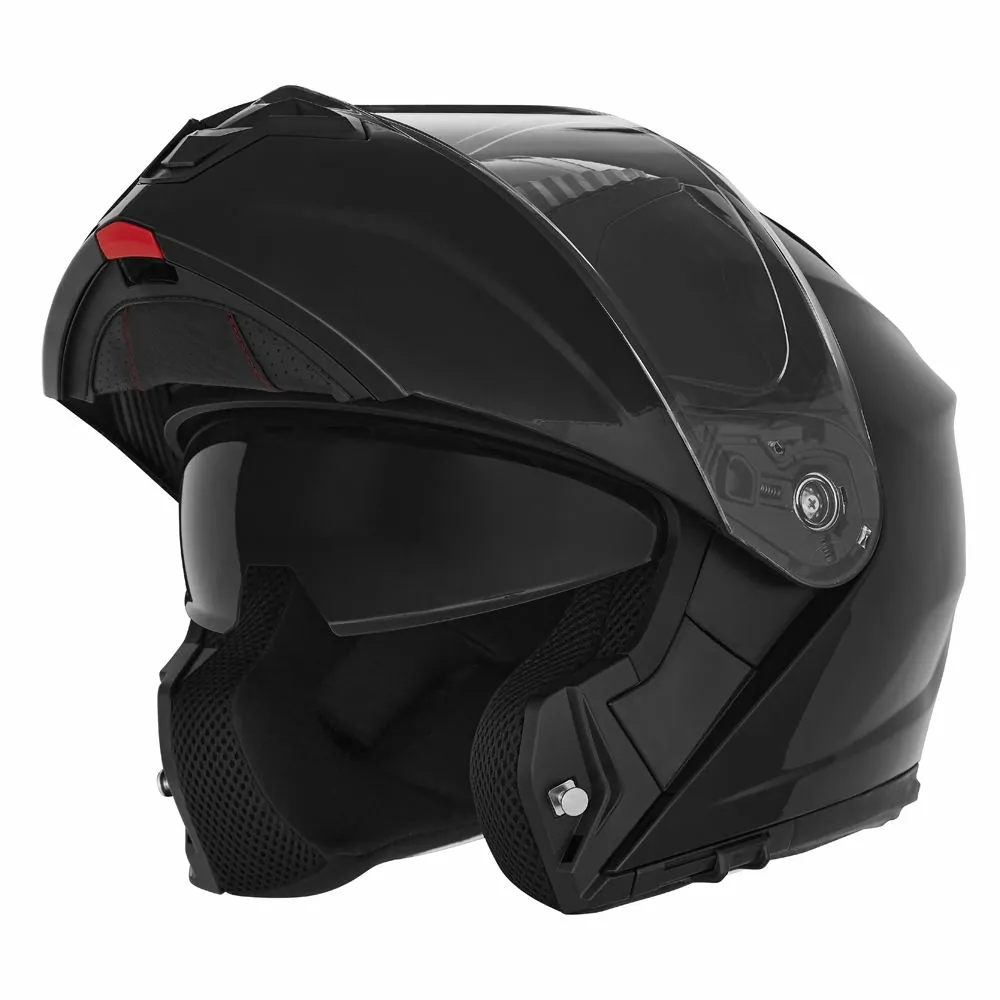 NOX modular helmet moto scooter N968 shiny black