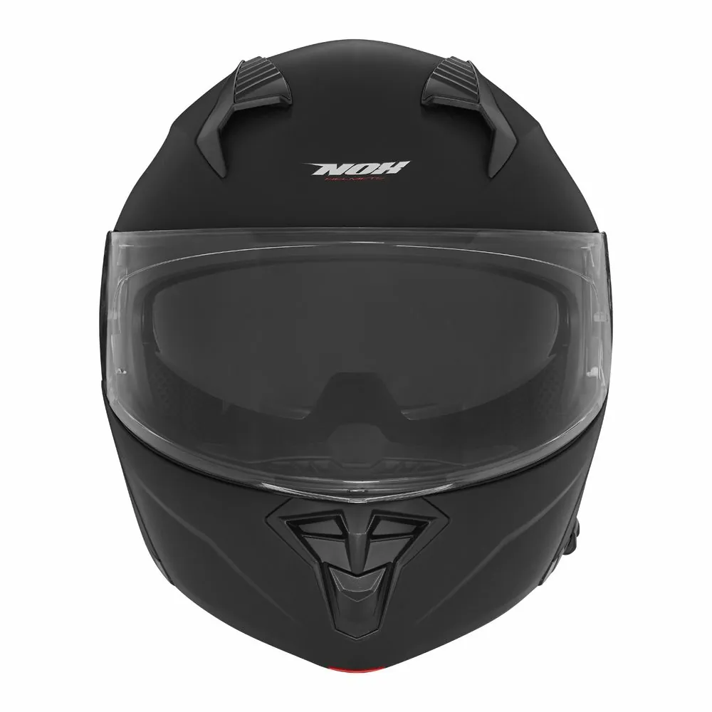 NOX casque modulable moto scooter N968 noir brillant