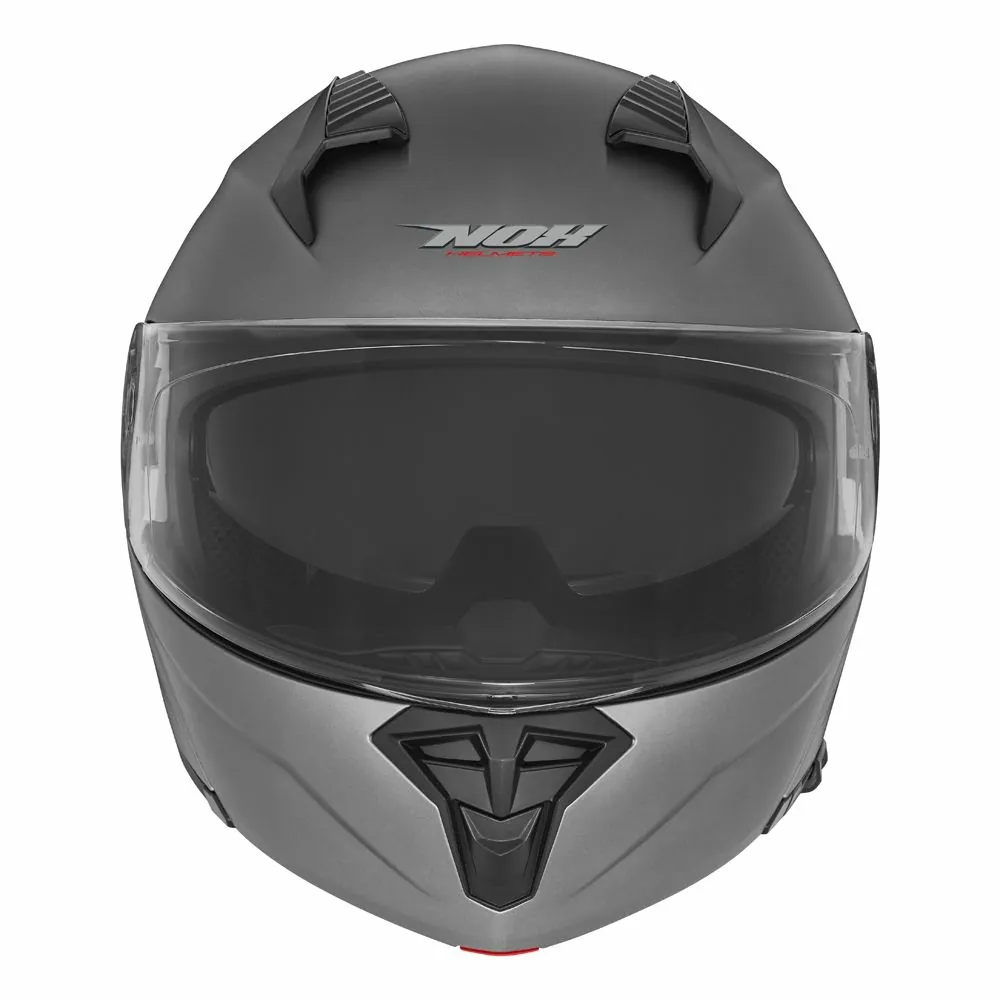 NOX casque modulable moto scooter N968 titane mat