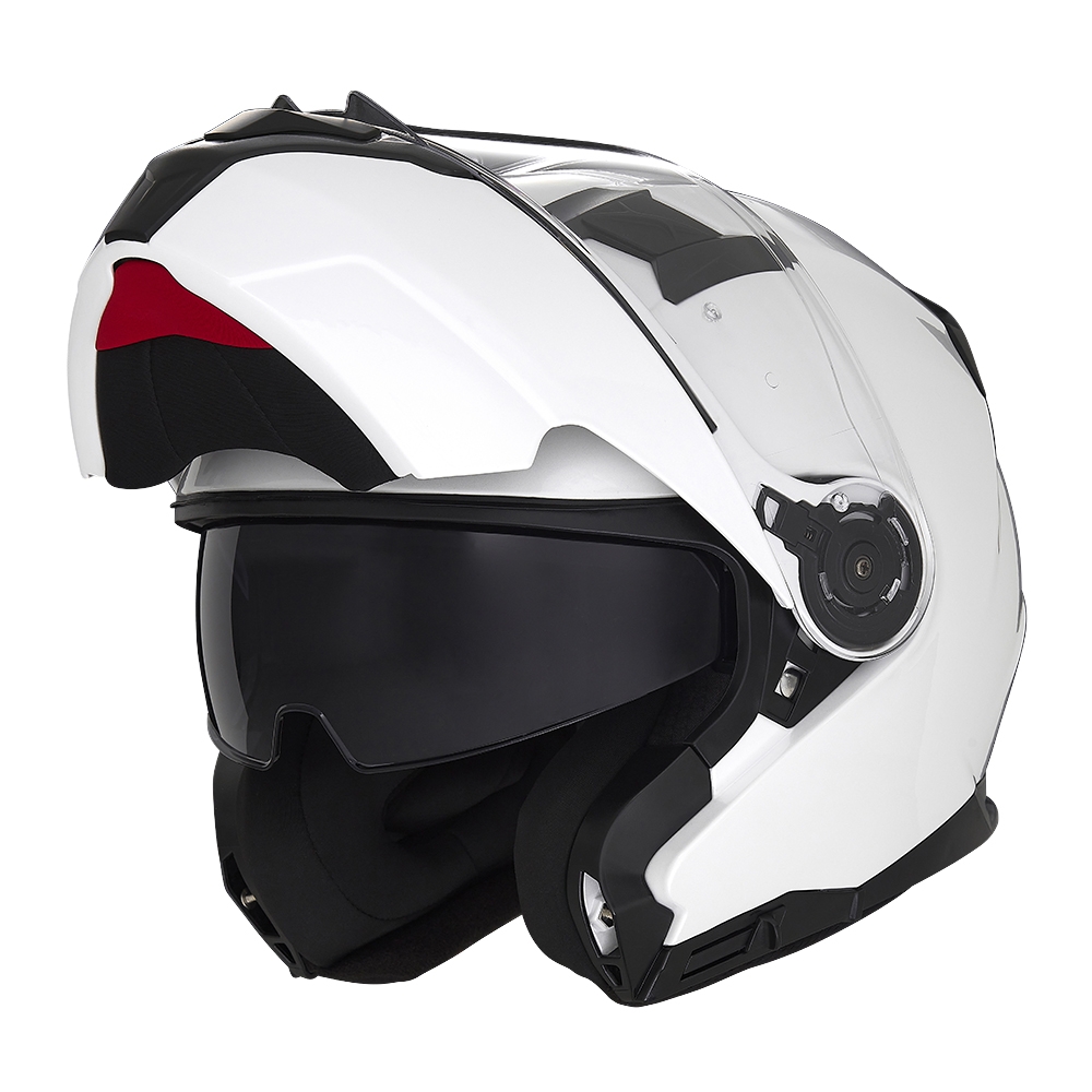 NOX casque modulable moto scooter N966 blanc perle