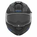 NOX full face helmet moto scooter N304S CARVER matt black / blue