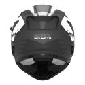 NOX full face helmet moto scooter N304S CARVER matt black / white