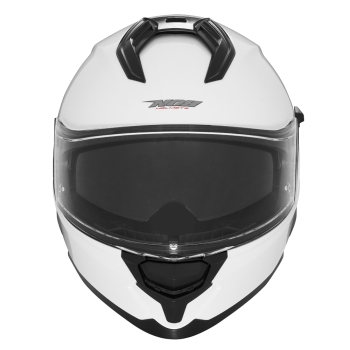 NOX full face helmet moto scooter N304S pearl white