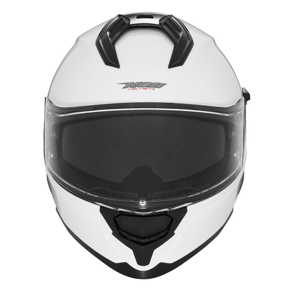 NOX full face helmet moto scooter N304S pearl white