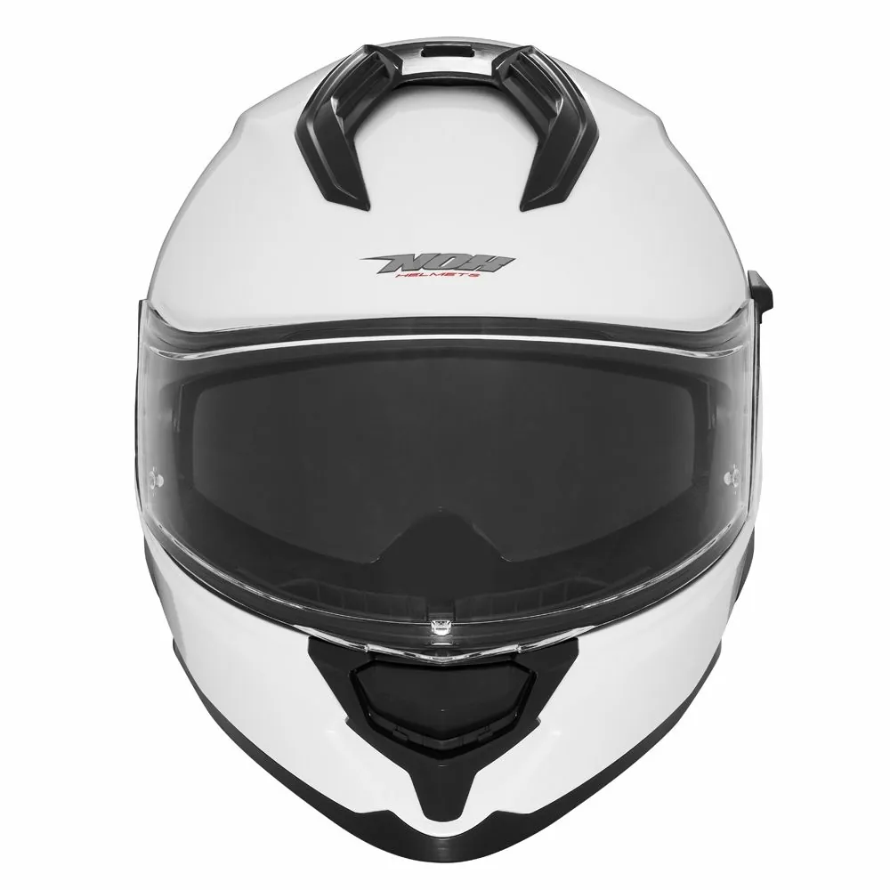 NOX full face helmet moto scooter N304S pearl white