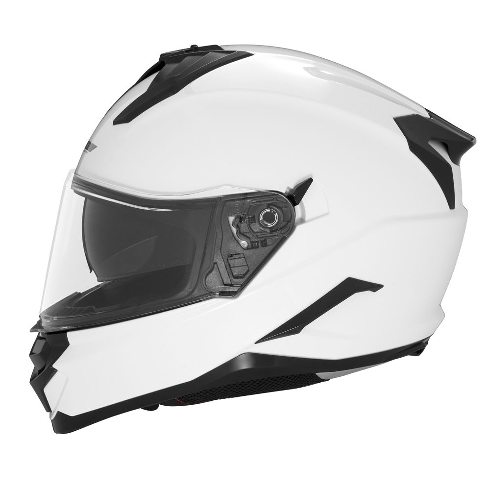 NOX full face helmet moto scooter N304S pearl white