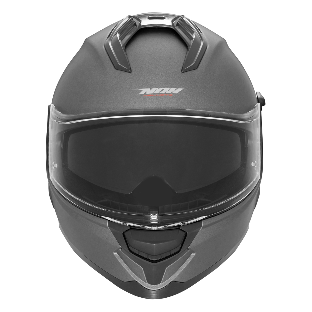 NOX full face helmet moto scooter N304S matt titanium